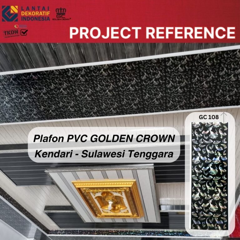 Plafon Pvc Golden Crown